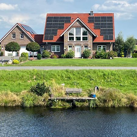 Ferienwohnung Haus Moorblick Mit Garten In Kanallage Wiesmoor Exterior foto